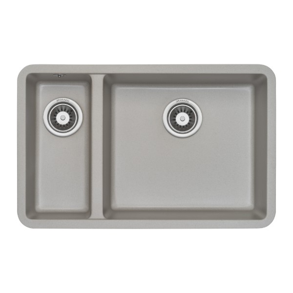 Фото - Мойка кухонная GRANADO UNDER TOP DOUBLE Grey Stone