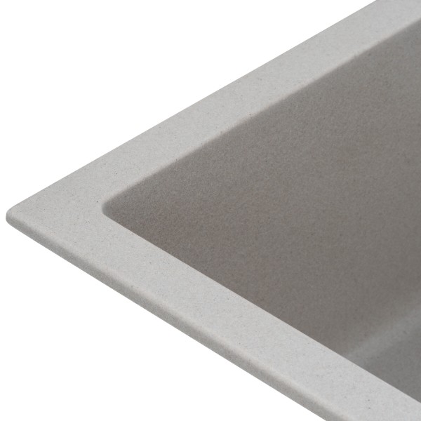 Фото - Мойка кухонная GRANADO UNDER TOP L Grey Stone