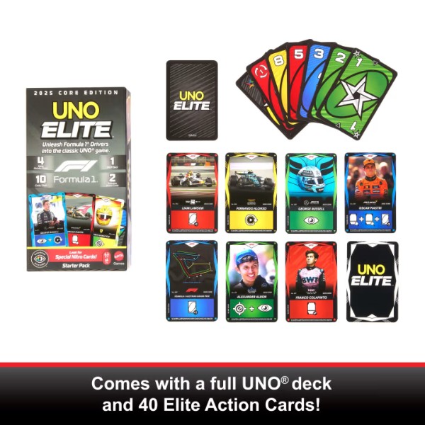 Фото - Настольная игра (8+) UNO Elite F1 (JLV42)
