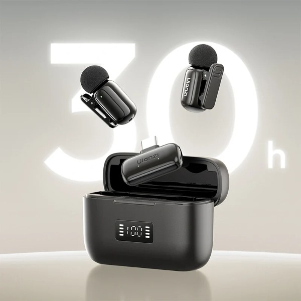 Фото - Микрофонная система Ulanzi A200 Mini Mic, dual-mic Type-C Black (A046)