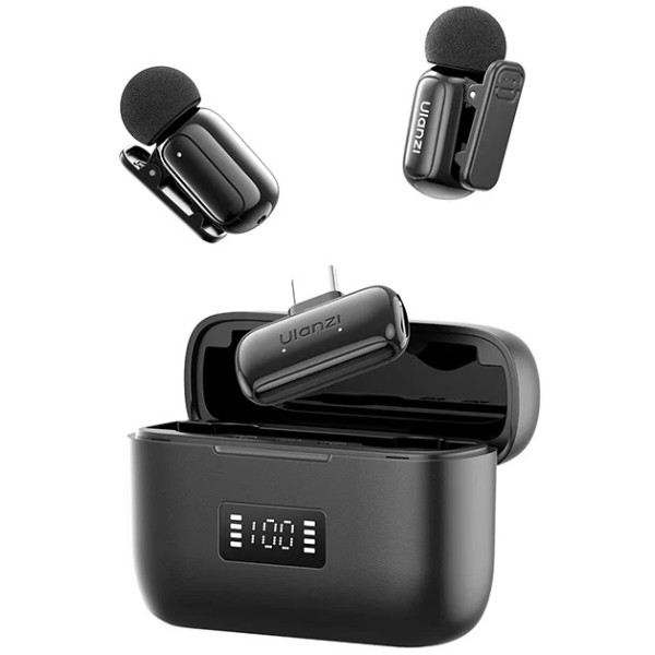 Фото - Микрофонная система Ulanzi A200 Mini Mic, dual-mic Type-C Black (A046)
