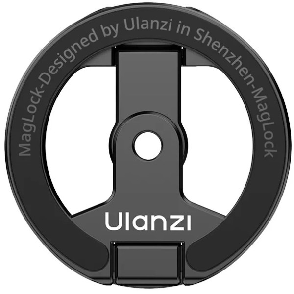 Фото - Підставка для мобільного пристрою Ulanzi MA02 MagLock Dual Magnetic Phone Stand Black (M067)