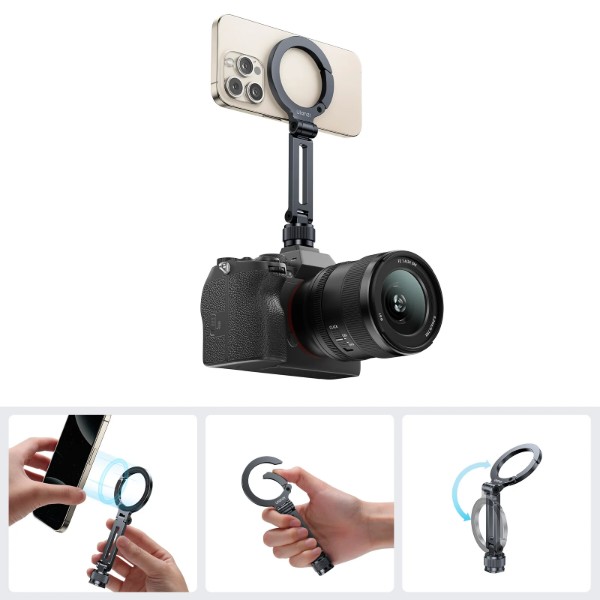 Фото - Подставка для мобильного устройства Ulanzi MA07 Maglock 1/4 Cold Shoe Phone Mount Black (M084)
