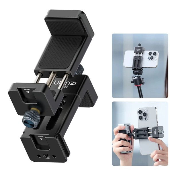 Фото - Підставка для мобільного пристрою Ulanzi MA33 Phone Holder Black (M022)
