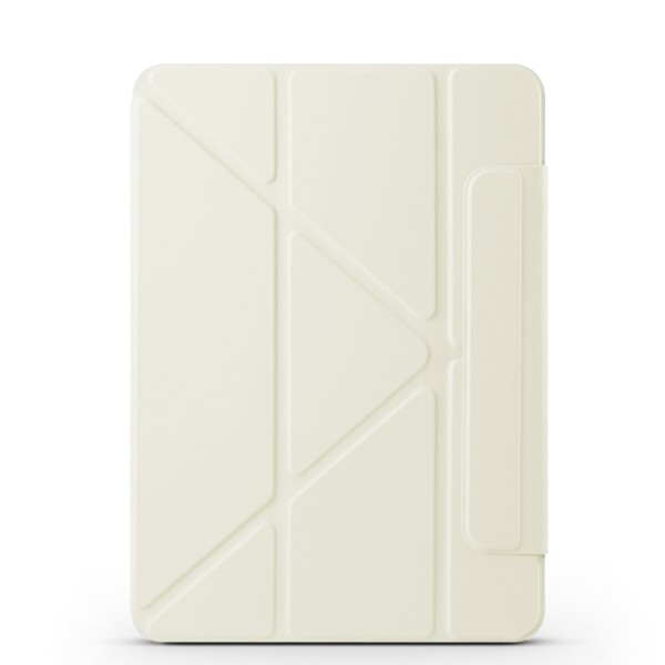 Фото - Чохол для планшета BeCover Ultra Slim Origami Magnetic for Apple iPad Pro 11" M5 2025 Beige (715950)