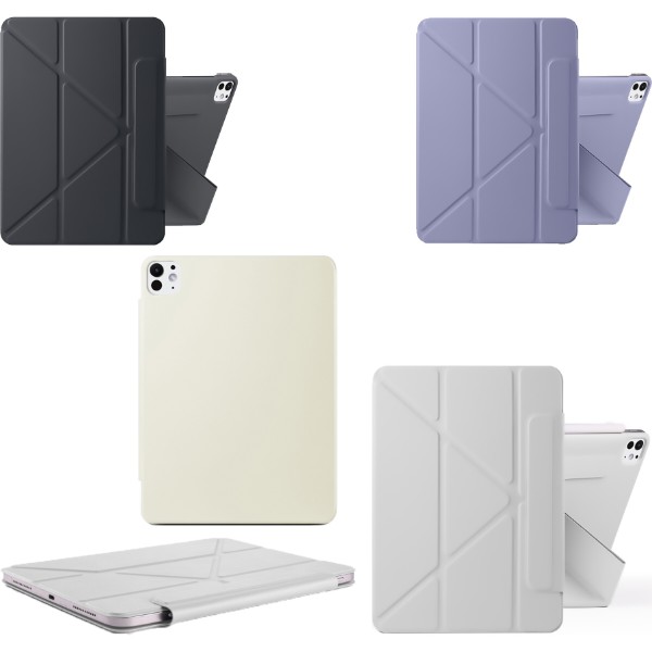 Фото - Чехол для планшета BeCover Ultra Slim Origami Magnetic for Apple iPad Pro 11" M5 2025 Deep Purple (715952)