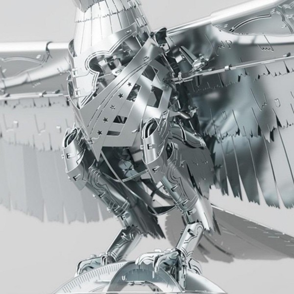 Фото - Металлический конструктор Metal Time Unity Wings Silver Armor Crystal Edition (MT101SWRSK/READY)
