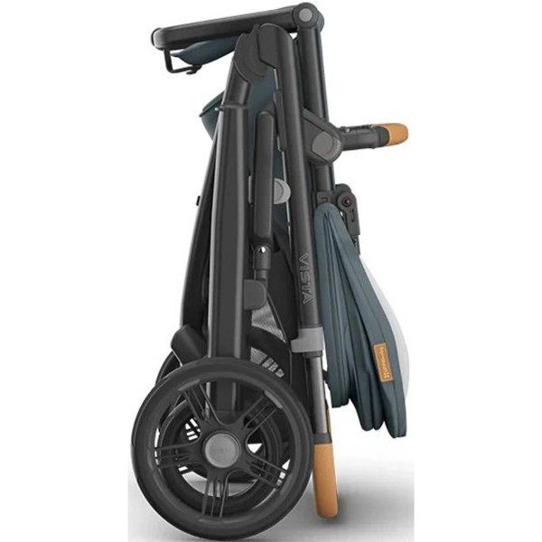 Фото - Коляска универсальная 2 в 1 Uppababy Vista V3 Dillan - Stone Blue (0303-VIS-EU-DIL)