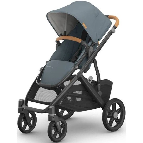 Фото - Коляска универсальная 2 в 1 Uppababy Vista V3 Dillan - Stone Blue (0303-VIS-EU-DIL)