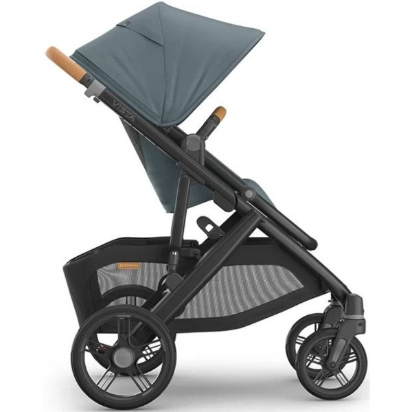 Фото - Коляска универсальная 2 в 1 Uppababy Vista V3 Dillan - Stone Blue (0303-VIS-EU-DIL)