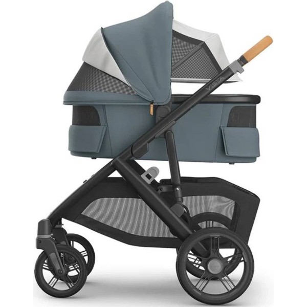 Фото - Коляска универсальная 2 в 1 Uppababy Vista V3 Dillan - Stone Blue (0303-VIS-EU-DIL)