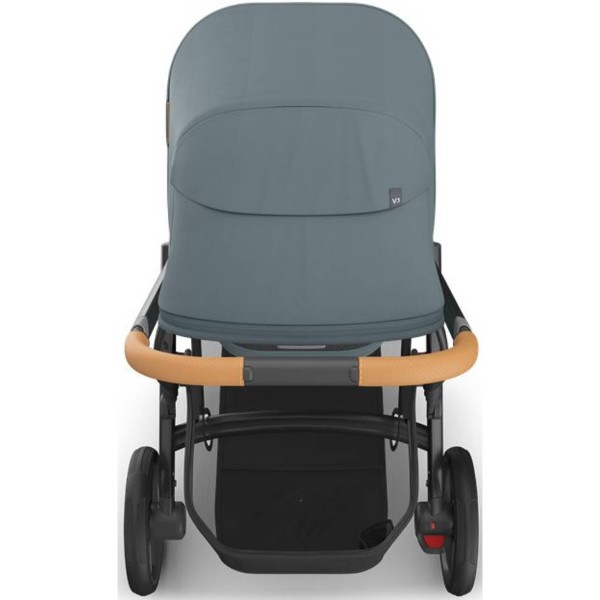 Фото - Коляска универсальная 2 в 1 Uppababy Vista V3 Dillan - Stone Blue (0303-VIS-EU-DIL)