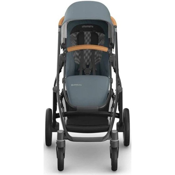 Фото - Коляска универсальная 2 в 1 Uppababy Vista V3 Dillan - Stone Blue (0303-VIS-EU-DIL)