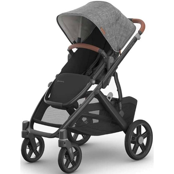 Фото - Коляска универсальная 2 в 1 Uppababy Vista V3 Greyson - Charcoal Melange (0303-VIS-EU-GRY)