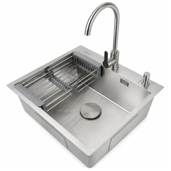 Фото - Мийка кухонна Ventolux HMKS 6050 SS 3/0,8