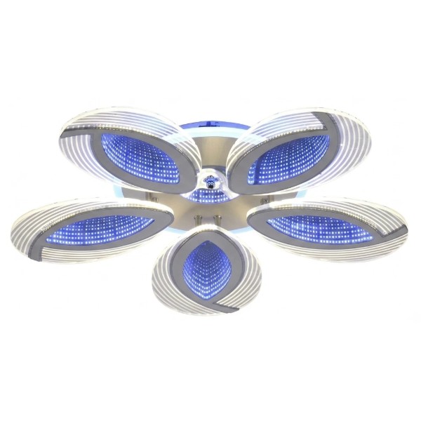 Фото - Люстра VALESO 55523/5 белая + хром, LED