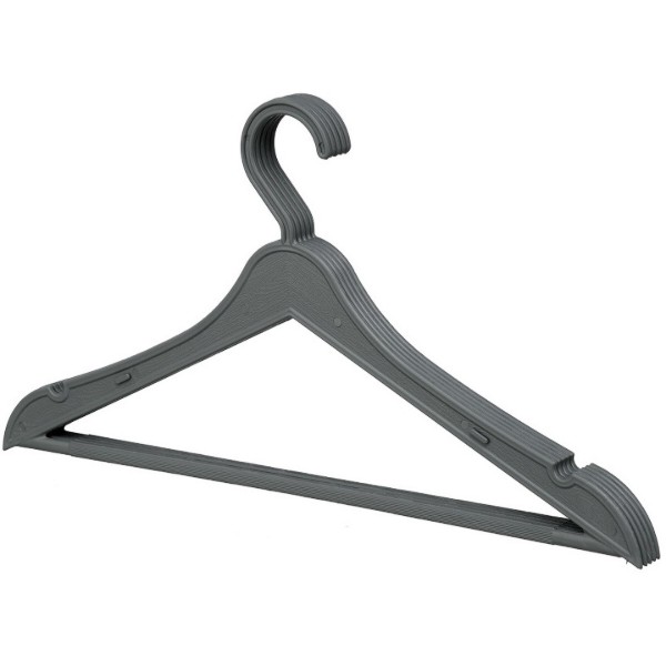 Фото - Вешалка VIOLET HOUSE 2000 PLASTIC HANGER Gray 5 шт.