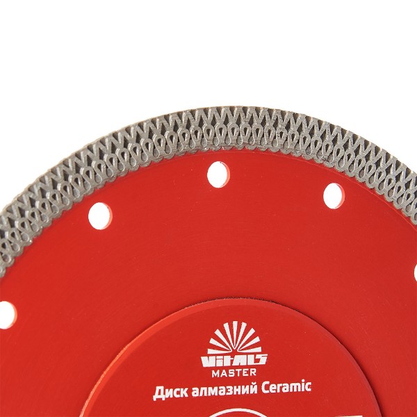 Фото - Диск алмазний VITALS Master Ceramic 200х1.8х25.4/22.2х10 мм (168110)