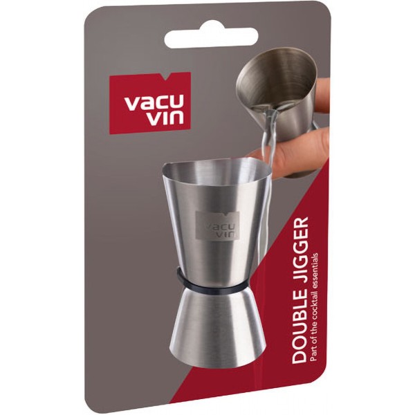 Фото - Джигер для бару Vacu Vin DUBBLE JIGGER STAINLESS STEEL 15-30 мл (78323606)