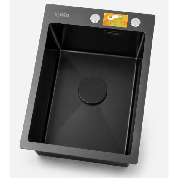 Фото - Мойка кухонная Ventolux HMKS 4050 PVD BKS 3/0,8
