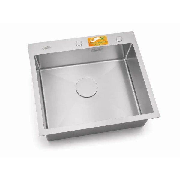 Фото - Мойка кухонная Ventolux HMKS 6050 SS MC DECOR 3/0,8