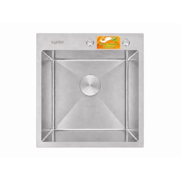 Фото - Мойка кухонная Ventolux HMKS 5050 SS 3/0,8