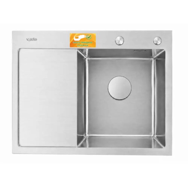 Фото - Мойка кухонная Ventolux HMKS RW 6550 SS 3/0,8