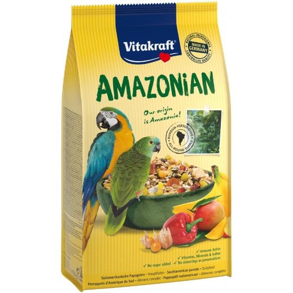 Фото - Корм для птиц Vitakraft Amazonian 750 г (4008239216434)