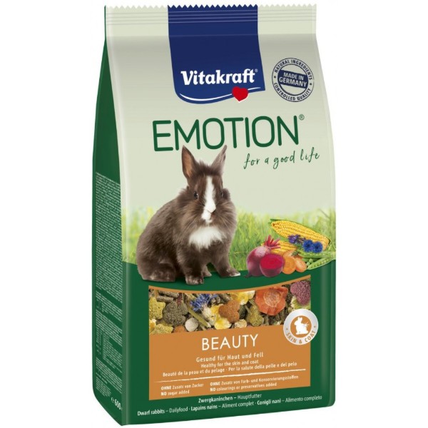 Фото - Корм для гризунів Vitakraft Emotion для декоративних гризунів та кроликів 600 г (4008239337450)
