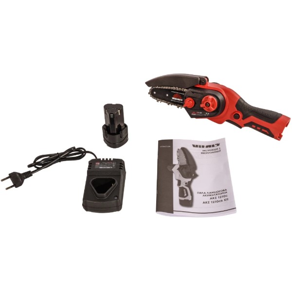 Фото - Ланцюгова пила акумуляторна VITALS AKZ 1210ck Kit
