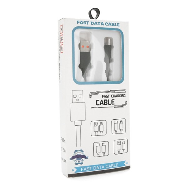Фото - Кабель Voltronic USB to Type-C 0.3 м Black (USB-TC240W-10A-B-0.3m)