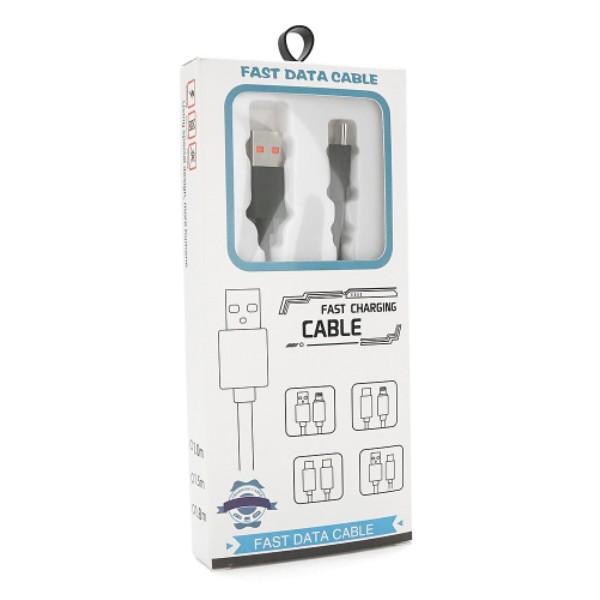 Фото - Кабель Voltronic USB to Type-C 1 м Black (USB-TC240W-10A-B-1.0m)