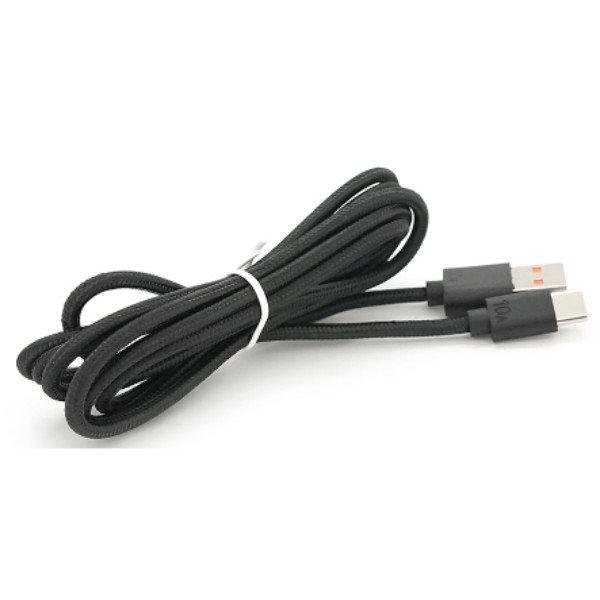 Фото - Кабель Voltronic USB to Type-C 2 м Black (USB-TC240W-10A-B-2.0m)