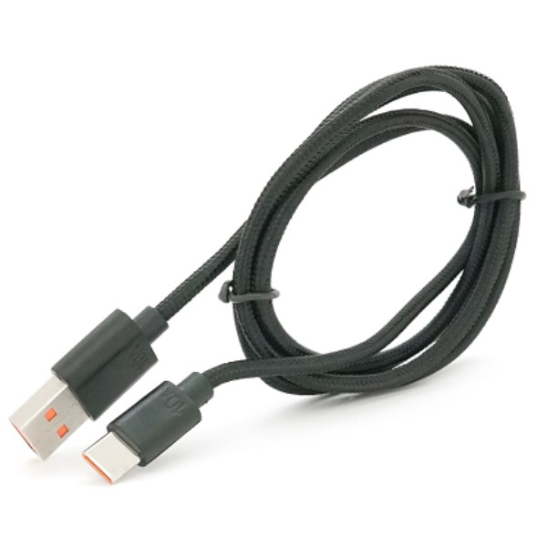 Фото - Кабель Voltronic USB to Type-C 1 м Black (USB-TC240W-10A-B-1.0m)