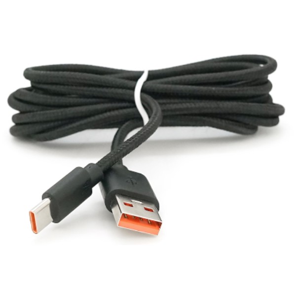 Фото - Кабель Voltronic USB to Type-C 2 м Black (USB-TC240W-10A-B-2.0m)