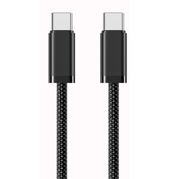 Фото - Кабель Voltronic Type-C to Type-C 2 м Black (YT-TC-TC100W-B-2.0m)