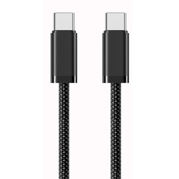 Фото - Кабель Voltronic Type-C to Type-C 1 м Black (YT-TC-TC65-B-1.0m)