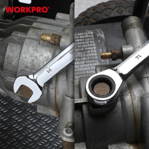 Фото - Набор гаечных ключей WORKPRO PRO 7 пр. (W003322)