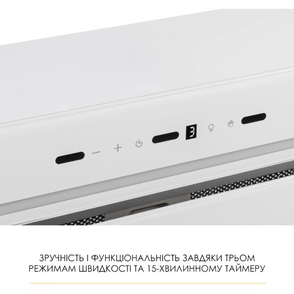 Фото - Вытяжка встраиваемая Weilor LUMINA WBG 66 WHITE
