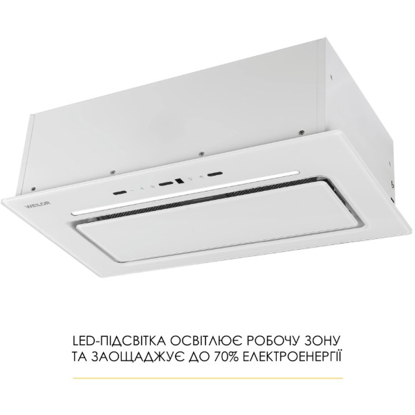 Фото - Вытяжка встраиваемая Weilor LUMINA WBG 66 WHITE