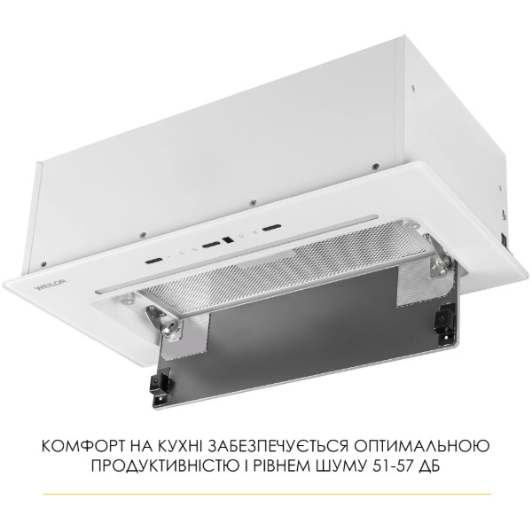 Фото - Вытяжка встраиваемая Weilor LUMINA WBG 66 WHITE