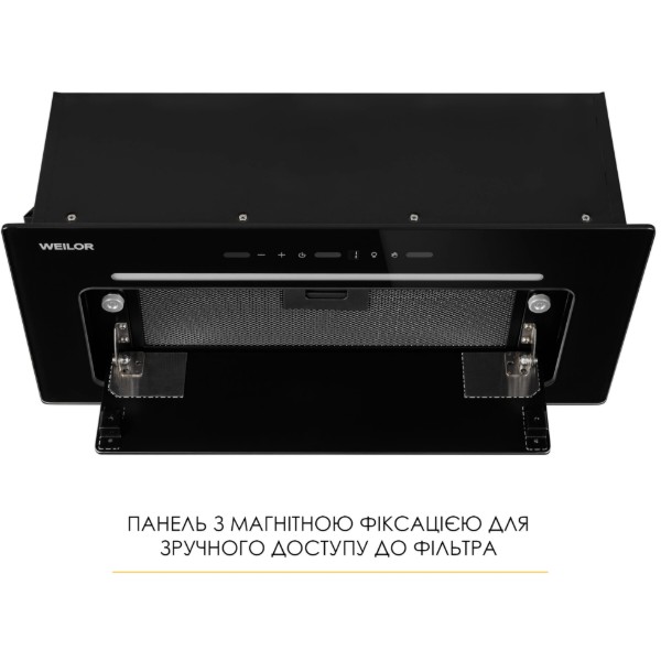Фото - Вытяжка встраиваемая Weilor LUMINA WBG 68 BLACK