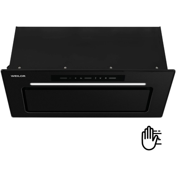 Фото - Вытяжка встраиваемая Weilor LUMINA WBG 68 BLACK MATTE