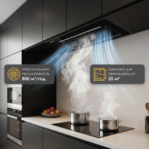 Фото - Витяжка вбудована Weilor LUMINA WBG 65 BLACK