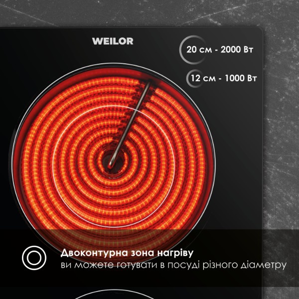Фото - Варочная панель Domino Weilor WHC 335 BLACK