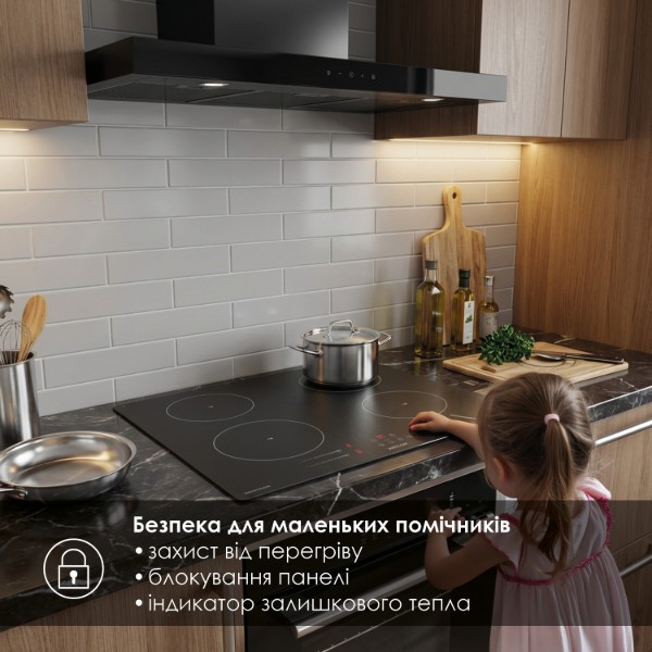 Фото - Варильна поверхня електрична Weilor WIS 643 BLACK