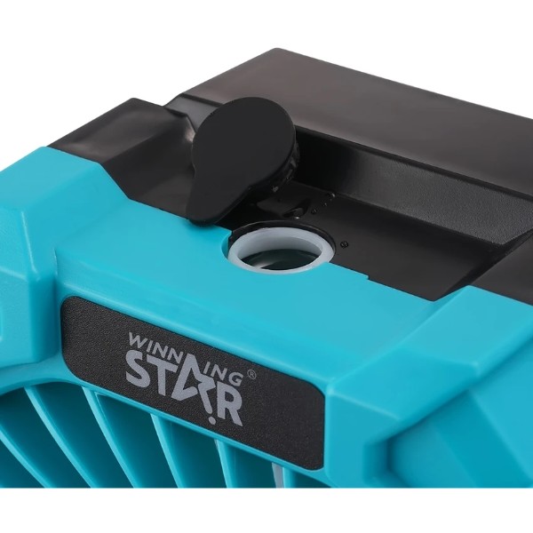 Фото - Вентилятор портативний WinningStar ST-4069 7800mAh RGB підсвітка, повербанк, ліхтар Green (WNNGS-ST-4069-G)