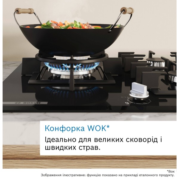 Фото - Варочная панель газовая Bosch PGH6B5K90R