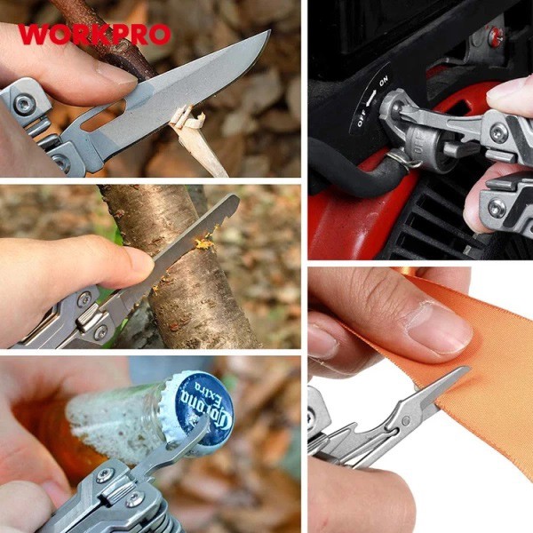 Фото - Мультитул WORKPRO 16-в-1 PRO PLUS (WP382008)
