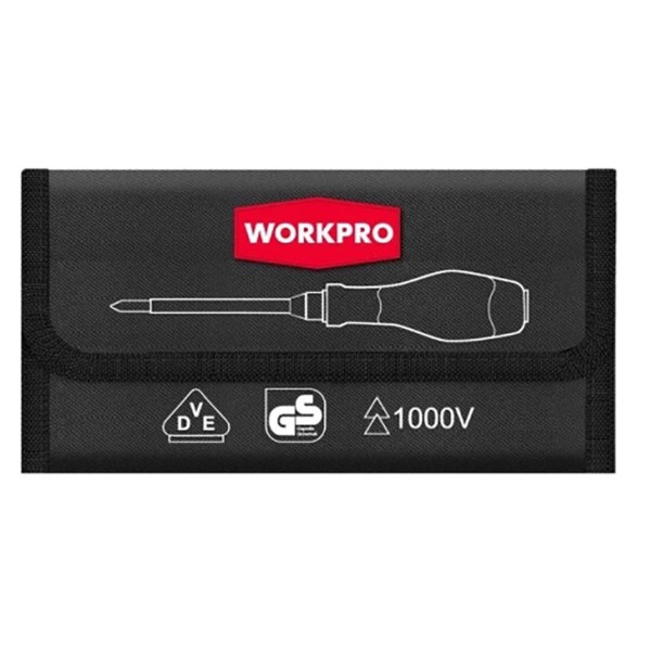 Фото - Набір викруток WORKPRO EN/IEC 60900 PRO 12 пр. (WP341018)